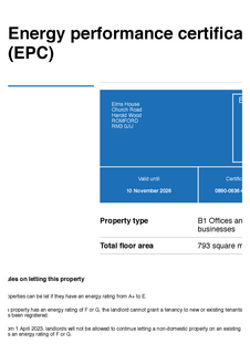 Office to rent, Elms House, Church Road