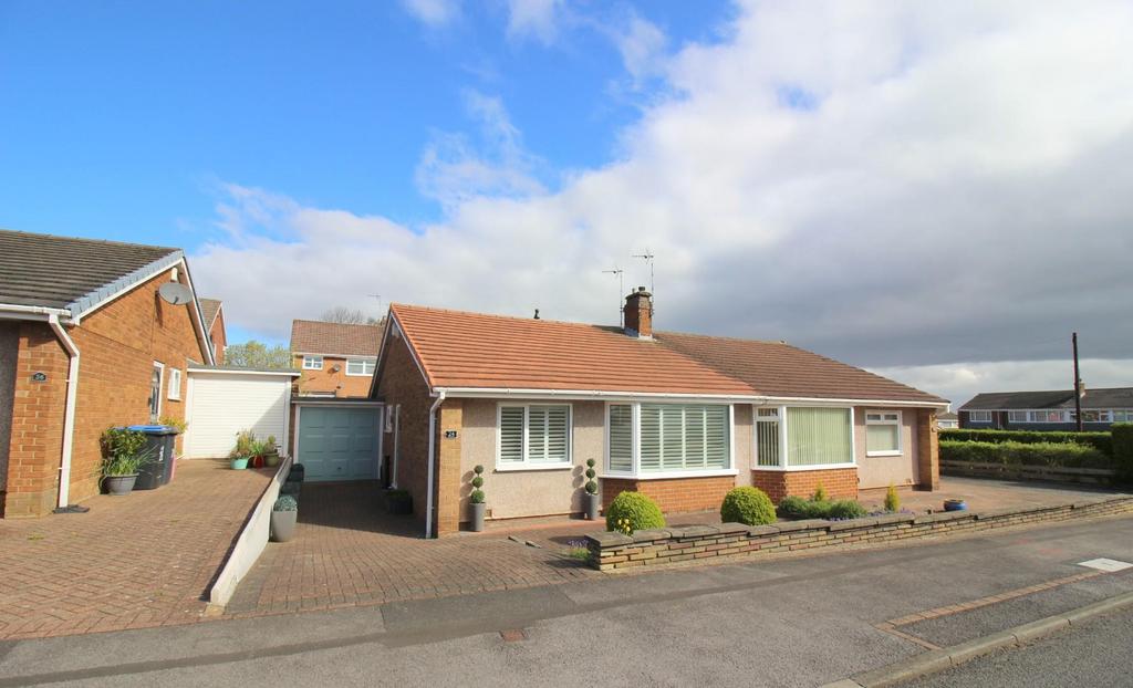 Grasmere Road, Chester Le Street 2 bed semidetached bungalow for sale