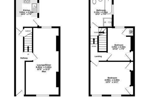 2 bedroom terraced house for sale, Graham Street, Newport, NP20