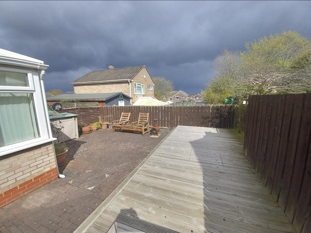 Rear garden