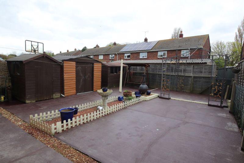 Rear garden
