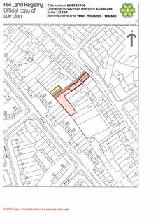 Land for sale, Land to the Rear of 262 Walsall Wood Road, Aldridge WS9 8HB