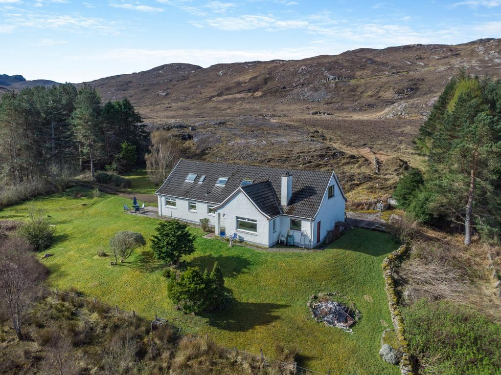 Shieldaig, Strathcarron, RossShire 5 bed detached house for sale £