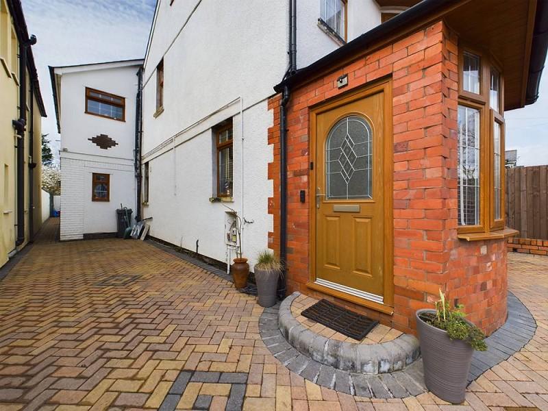 Entrance to property