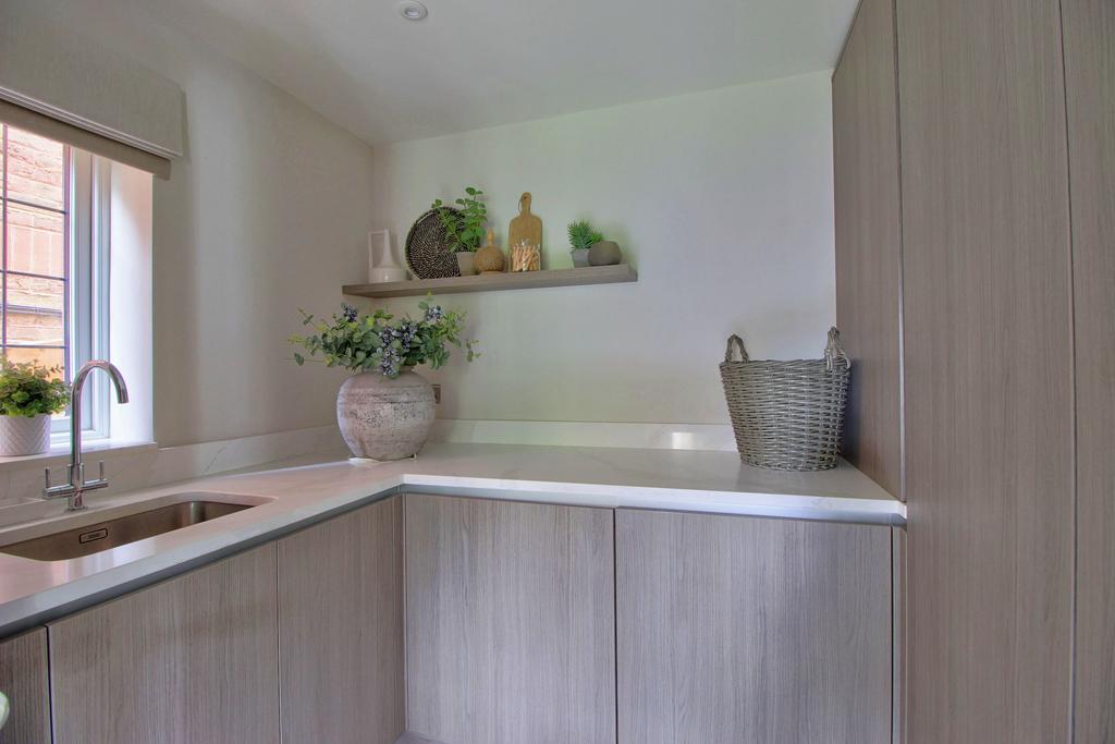 Utility Room with under-floor heating