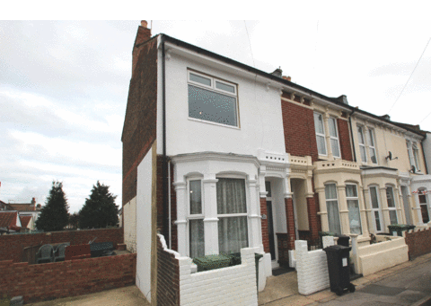 3 bedroom end of terrace house to rent - Powerscourt Road, Portsmouth PO2
