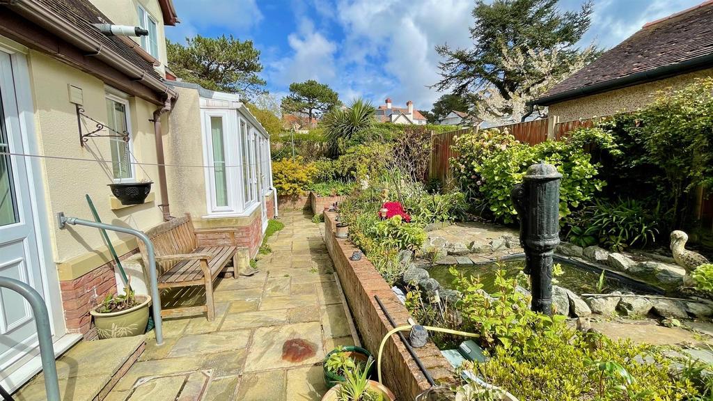 Landscaped rear garden