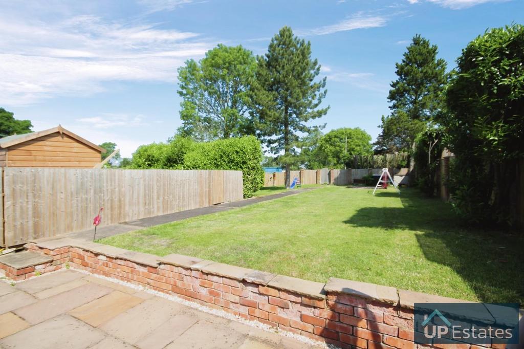 Rear garden