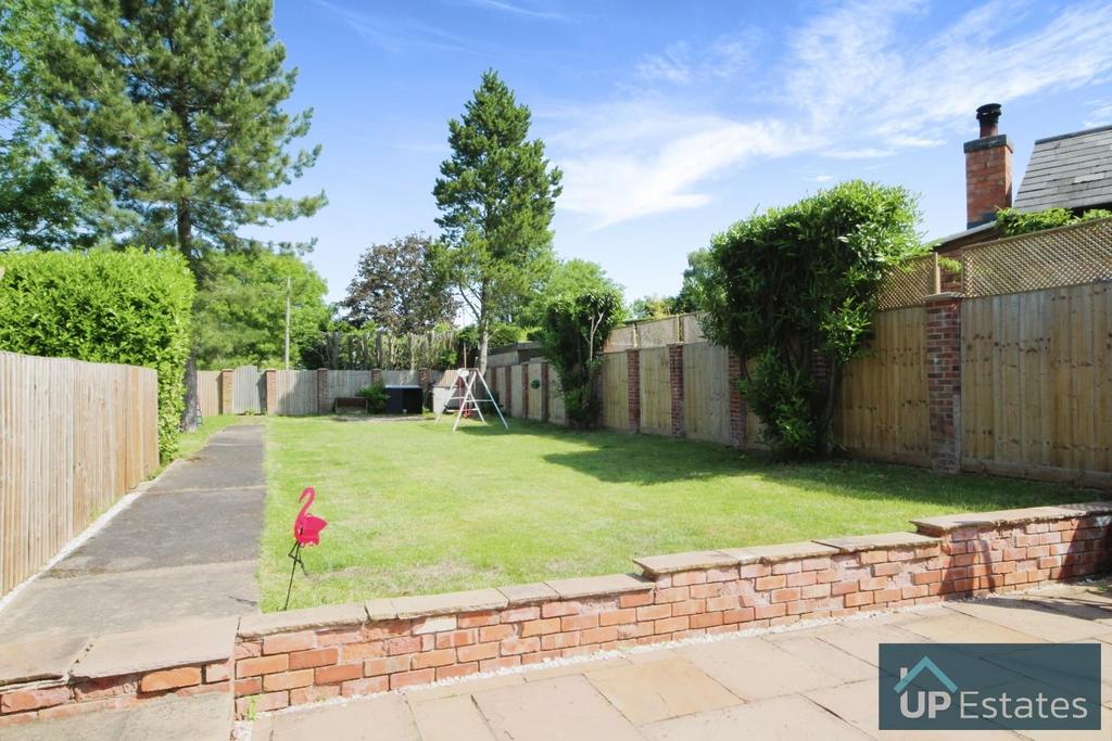 Rear garden