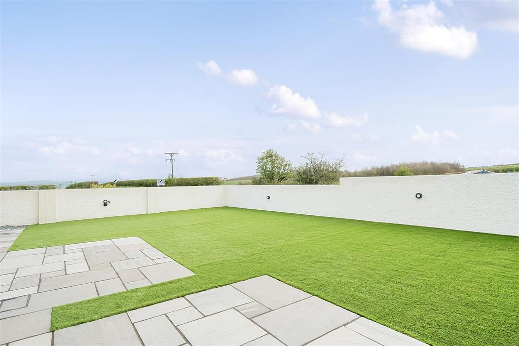 Externally   rear garden