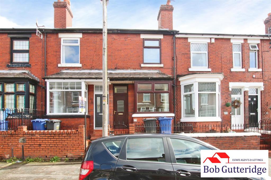 Oxford Road, Basford, Newcastle 2 bed terraced house for sale £126,500