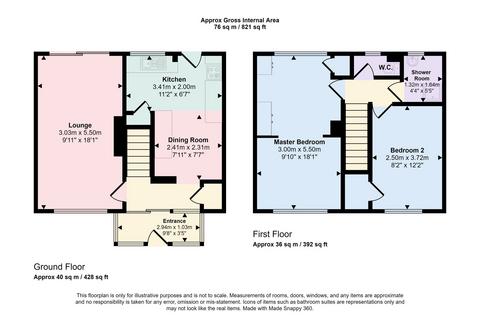 2 bedroom terraced house for sale, Raeburn Road, Whiteleas, South Shields, Tyne and Wear, NE34 8HR