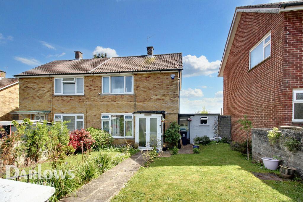 Ashcroft Crescent, CARDIFF 2 bed semidetached house for sale £210,000