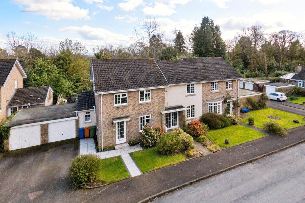 Ledcameroch Park, Bearsden, G61 4AT 2 bed terraced house for sale £