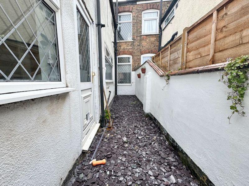 Rear of house