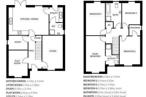 4 bedroom detached house for sale, Plot 22, Cysgod Yr Eglwys, Llannon