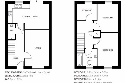 3 bedroom detached house for sale, Plot 19, Cysgod Yr Eglwys, Llannon