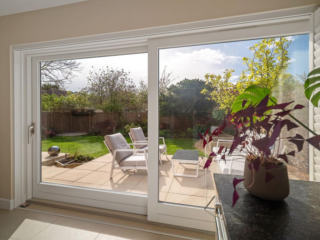 Sliding Doors from Kitchen