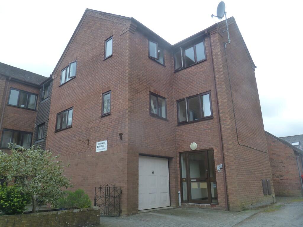 Front of flats