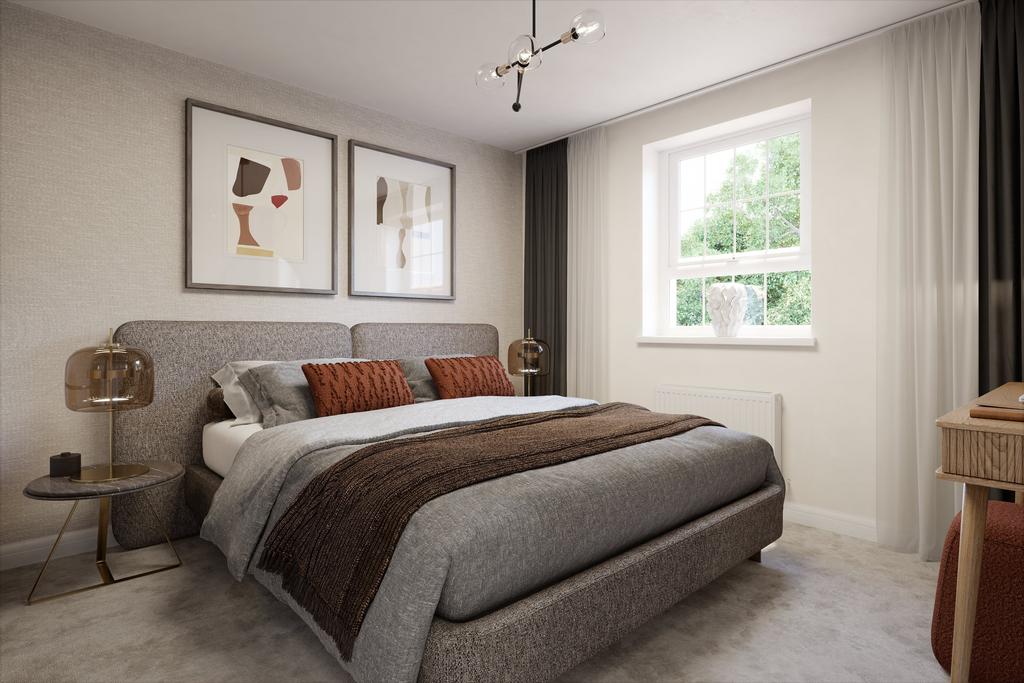 Cgi main bedroom