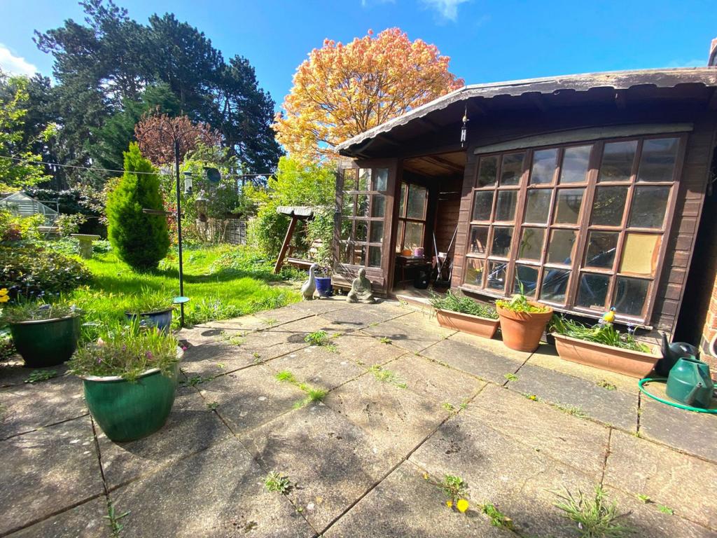 Rear garden