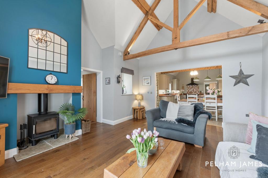 Sitting Room, The Barn, Upper Benefield