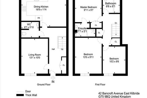 3 bedroom terraced house for sale, Bancroft Avenue, Lindsayfield, Lindsayfield, EAST KILBRIDE