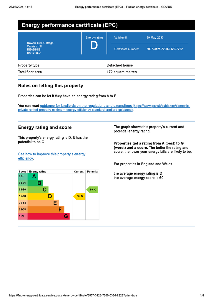 Energy performance c