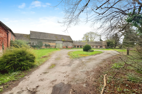 5 bedroom detached house for sale, Moor Hall Farm plus land, Wixford, Alcester, Warwickshire B49 6DL