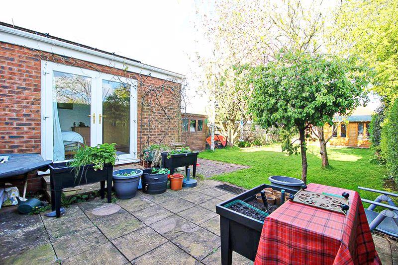 Rear garden