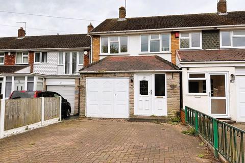 3 bedroom end of terrace house for sale, Poole Crescent, Brownhills West, Walsall, WS8 7LY
