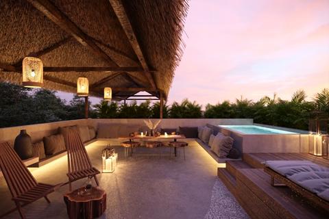 2 bedroom penthouse, HOMA Kah - Penthouse + Rooftop   Av. Kukulkan, Tulum, Q.R., Mexico