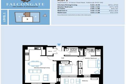 2 bedroom apartment for sale, 6 Flat 2 Falcon Road West, Morningside, Edinburgh