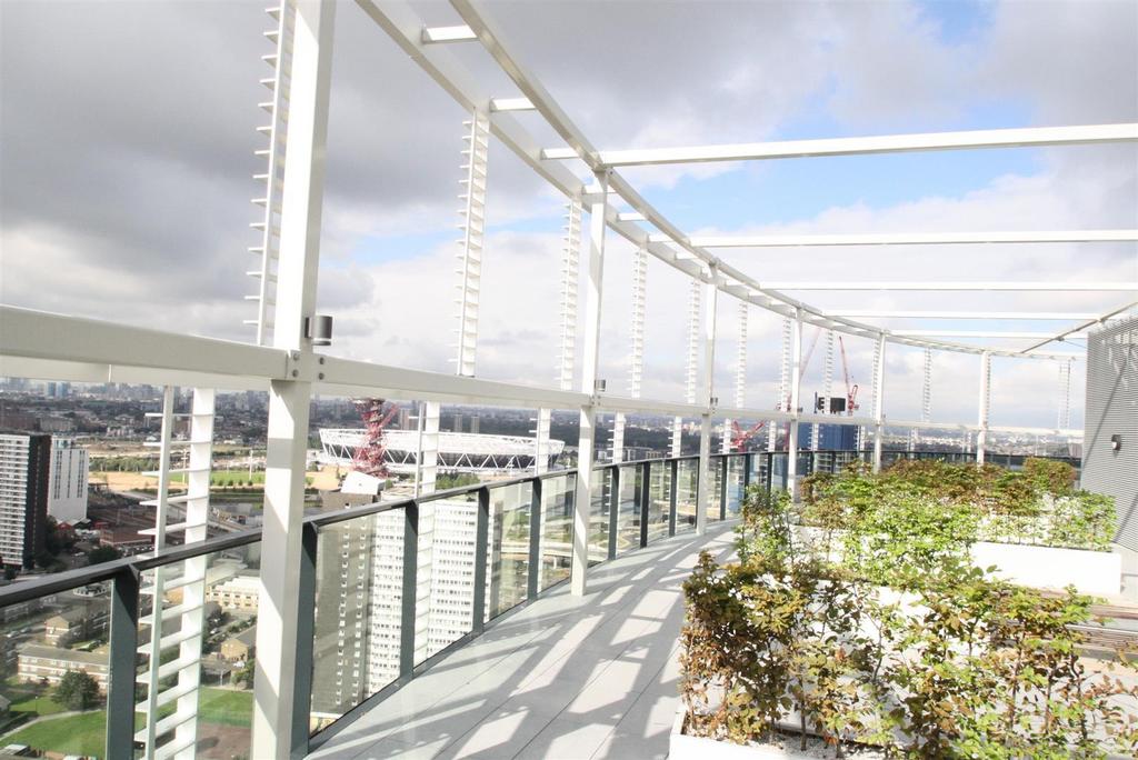 Residents roof garden view