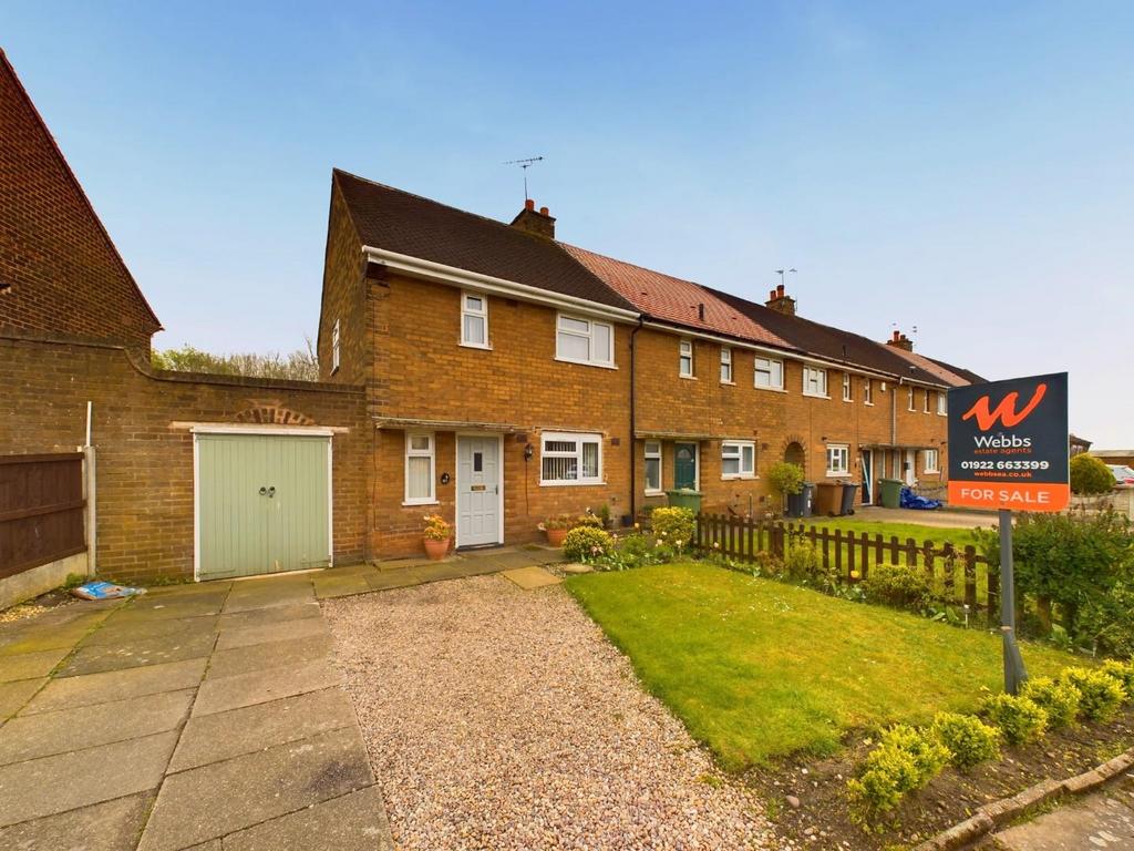 Irvine Road, Bloxwich WS3 2 bed end of terrace house for sale £180,000