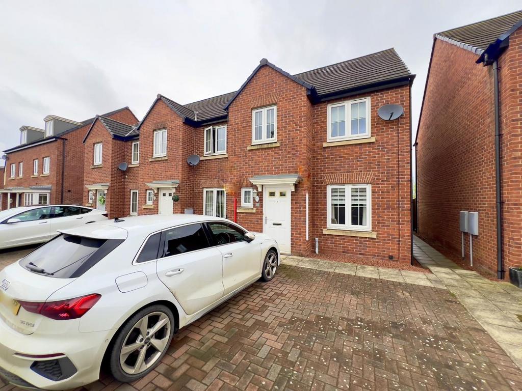 Prospect Place, Coxhoe, Durham 3 bed end of terrace house for sale £