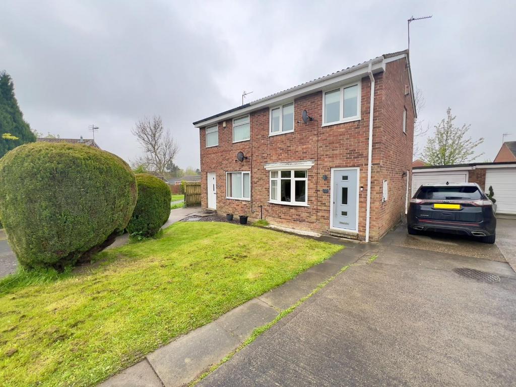 Millford Way, Bowburn, Durham 2 bed semidetached house for sale £129,950