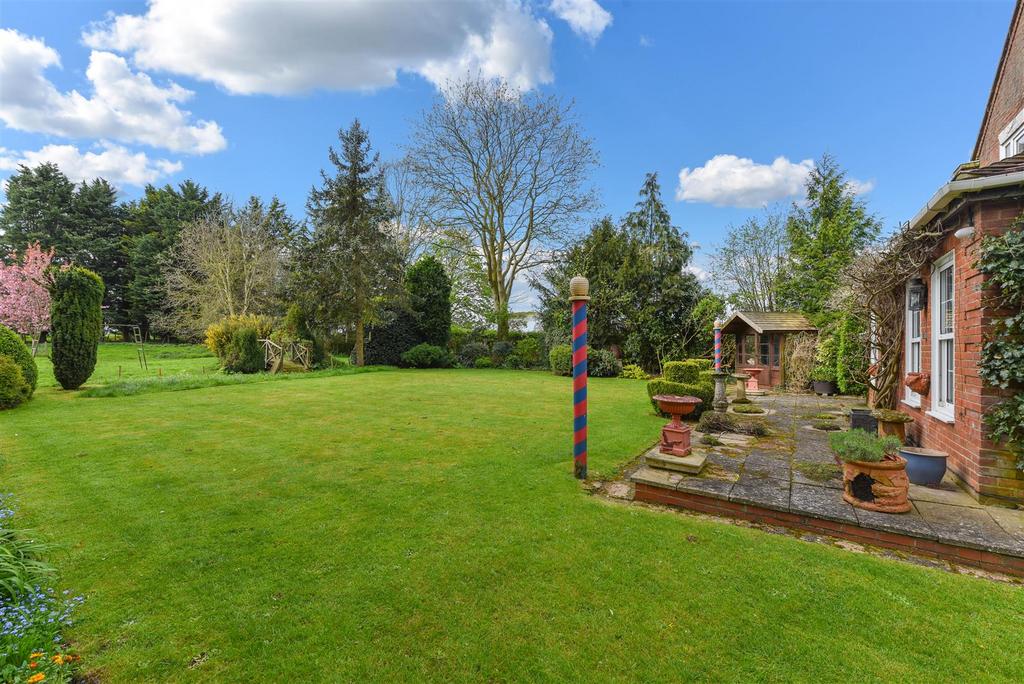 Gardens and paddock