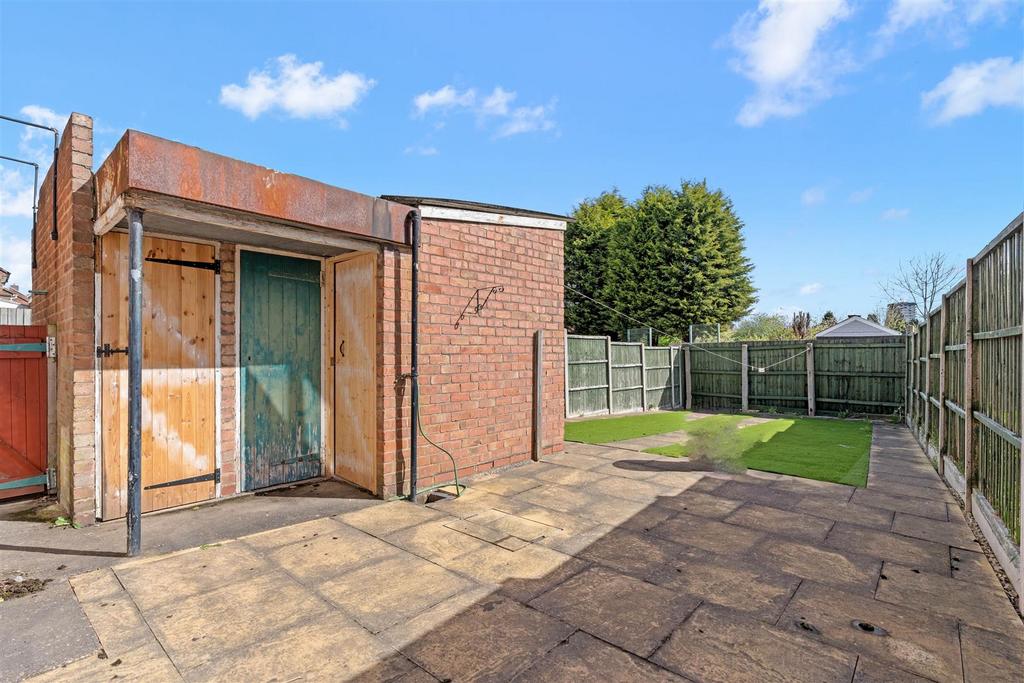 Rear garden
