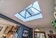 Stunning lantern glass roof