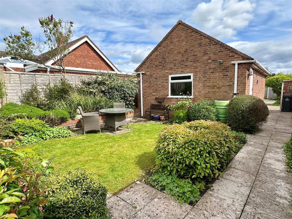 REAR GARDEN &amp; GARAGE