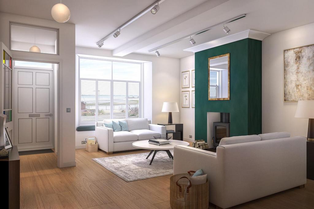 CGI idea for the ground floor reception