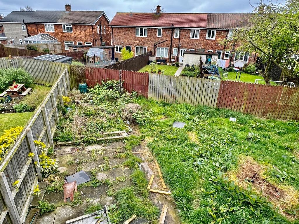 Rear garden