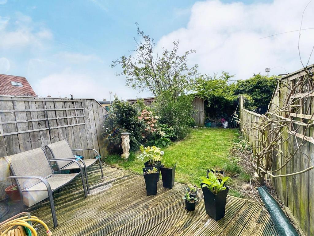Rear garden
