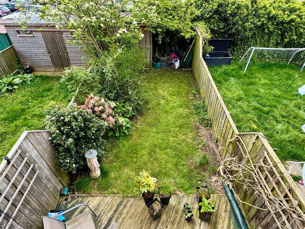 Rear garden