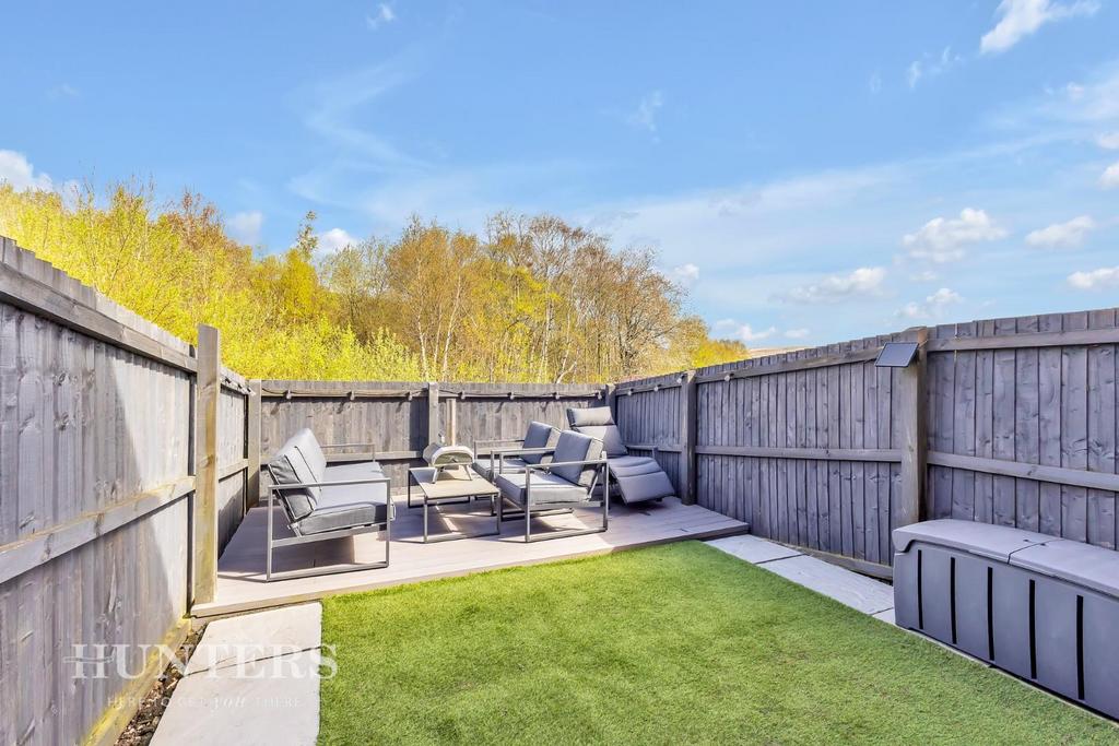 Rear garden