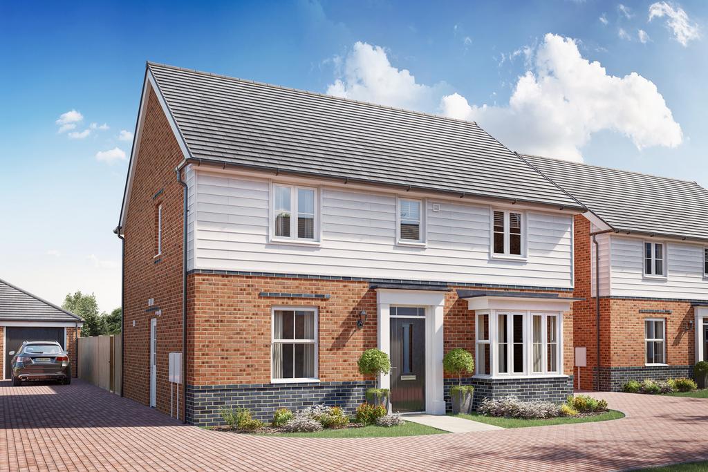 Outside view of the 4 bedroom Bradgate Plot 74