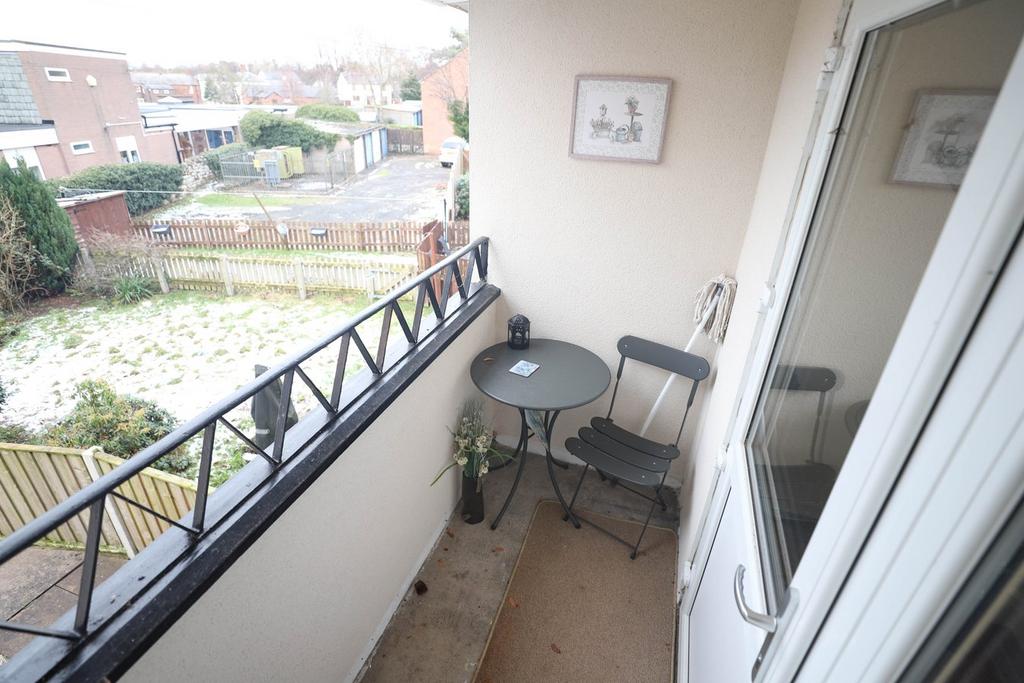 Covered balcony