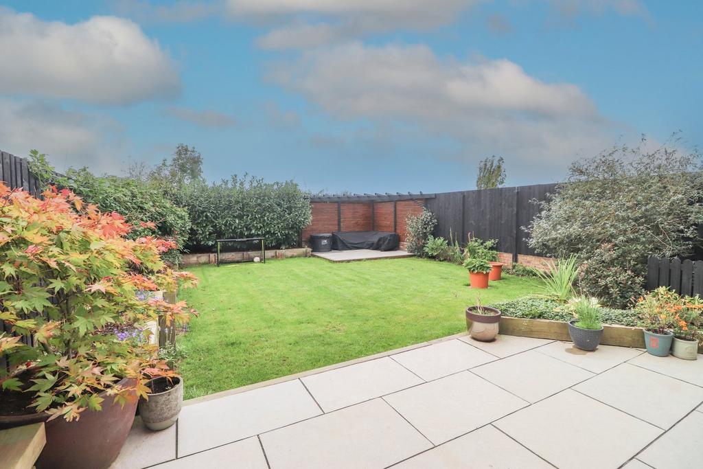 Rear garden
