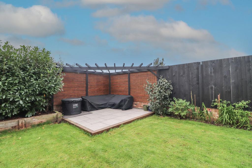 Rear garden